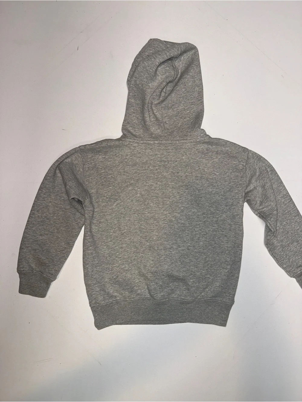 GAP Grey Hooded Sweatshirt with Red & Blue Spider-Man Graphic